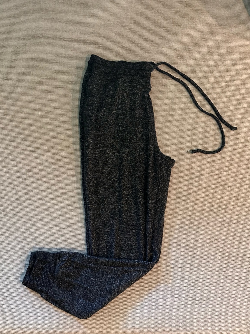 Harlowe & Graham Charcoal Black Jogger Track Pants